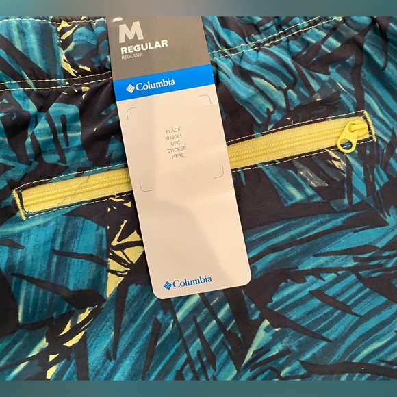 Columbia Men’s Flatwater Run Printed Omni-Shade Shorts-Trunks NWT - Picture 6 of 7